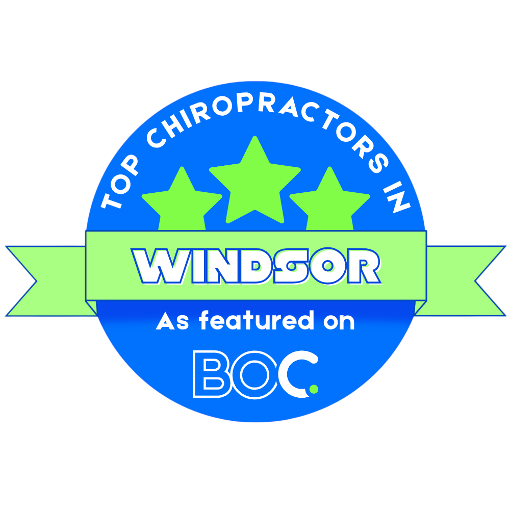Badge for Windsor chiropractors