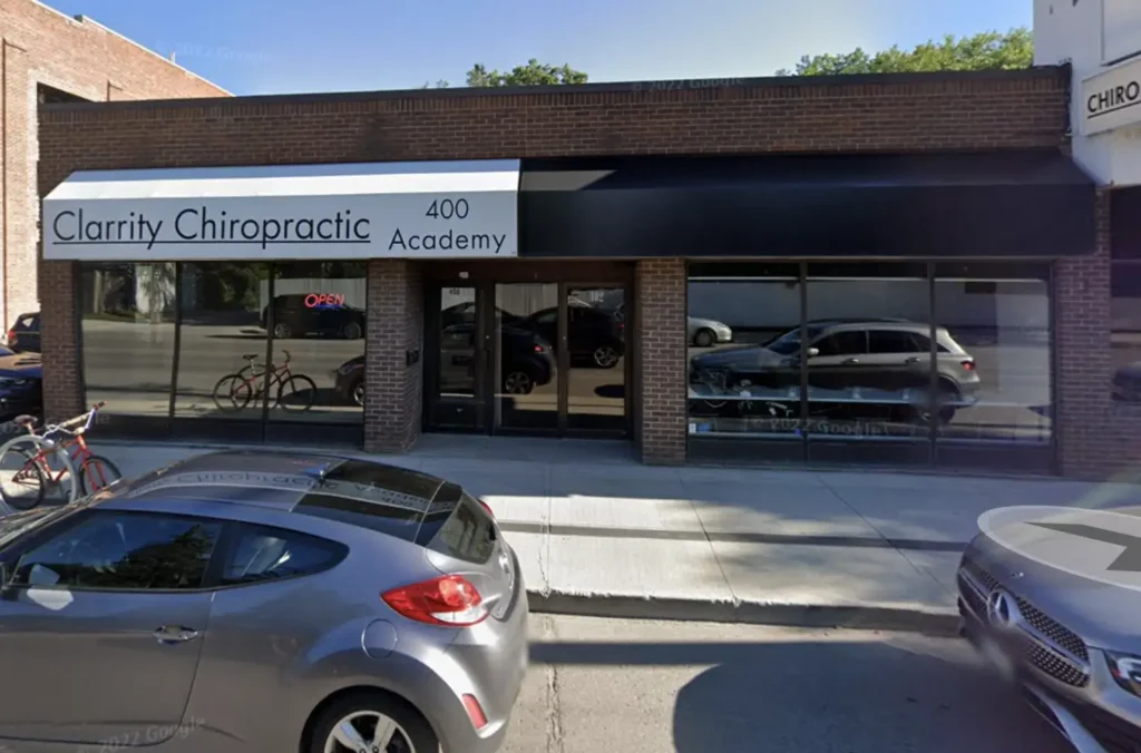 Outside view of Clarity Chiropractic Clinic