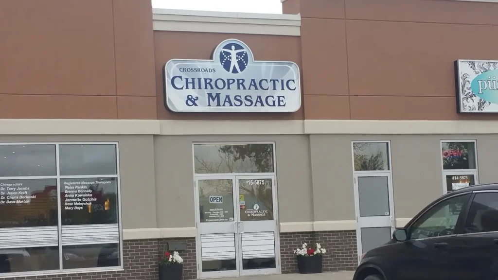 Street view of Crossroads Chiropractic & Massage in Regina