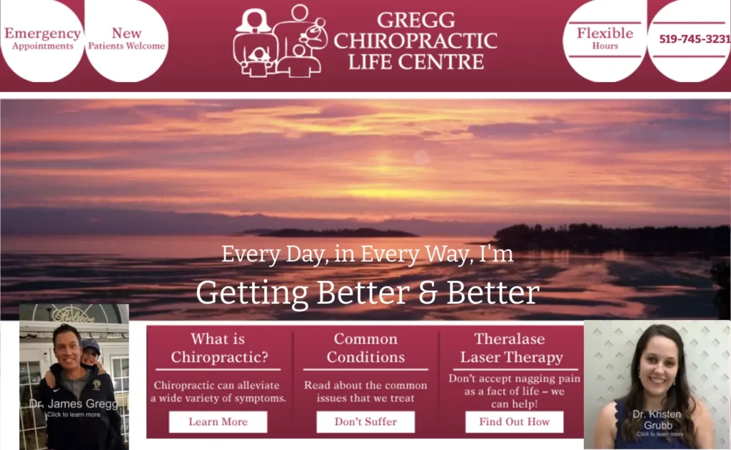Overview of Gregg Chiropractic Life Centre