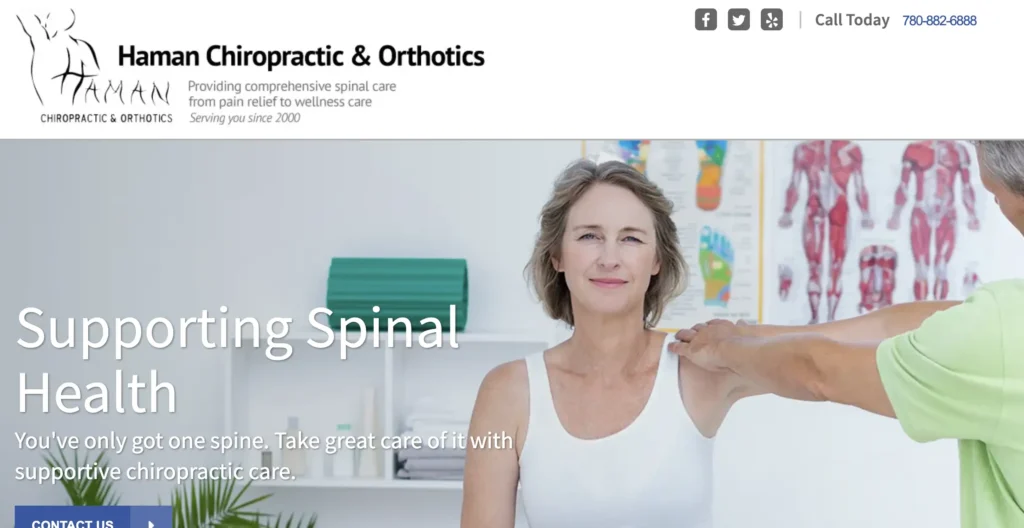 Haman Chiropractic & Orthotics clinic