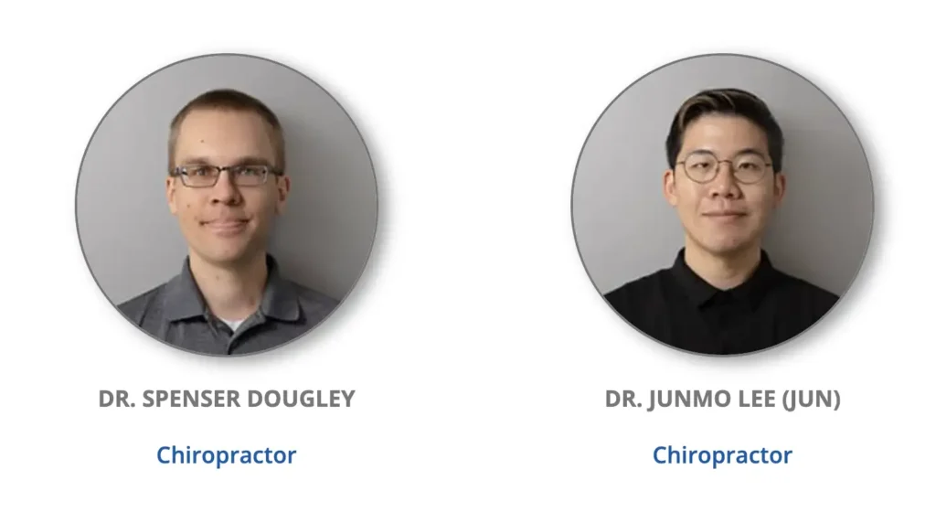 Dr. Spenser Dougley and Dr. Junmo Lee (Jun)