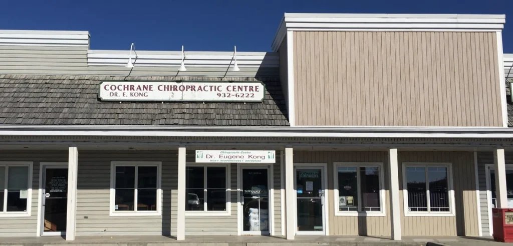 Front view of Cochrane Chiropractic Centre