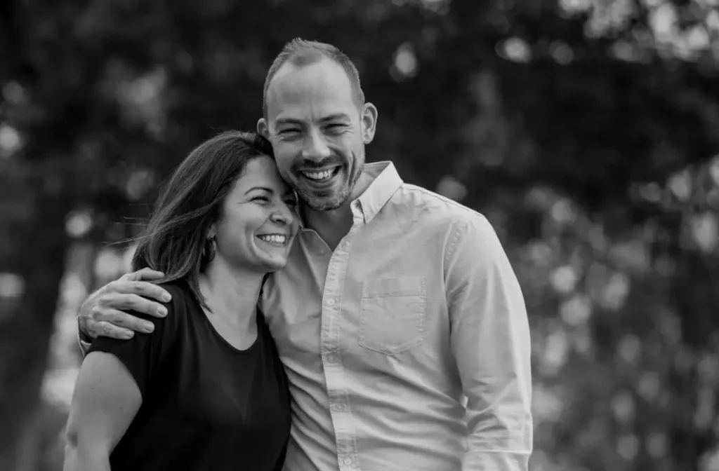 Photo of Chiropractic couple Dr. Lauren Cormier and Dr. Paul Whatling

