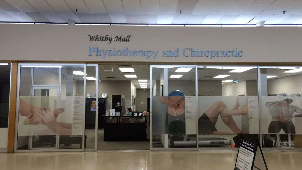 Front view of Whitby Mall Physiotherapy & Chiropractic Center
