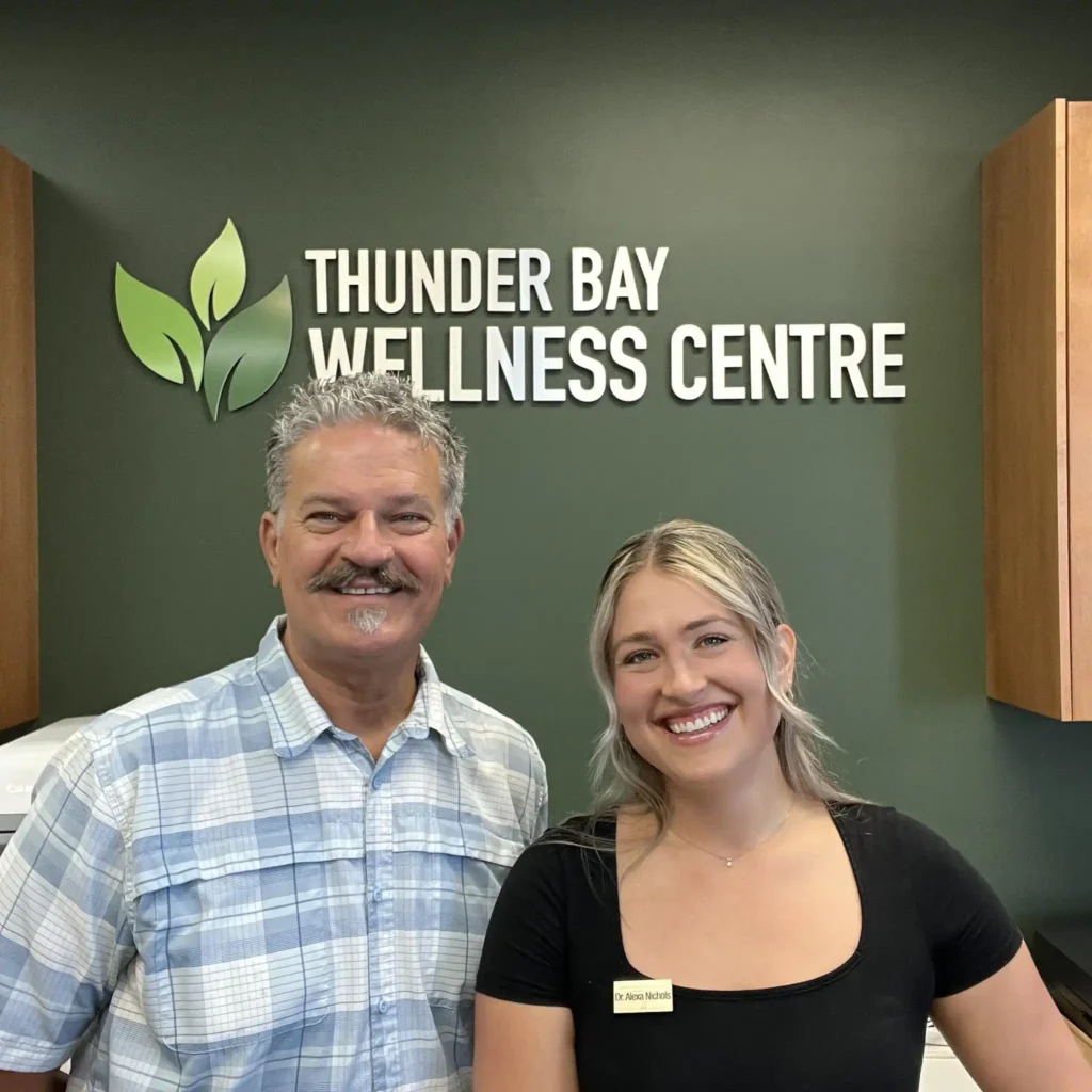 Dr. Alan Cranton and Dr. Alexa Nichols of Thunder Bay Wellness Centre