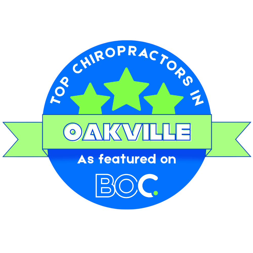 Badge for Oakville chiropractors