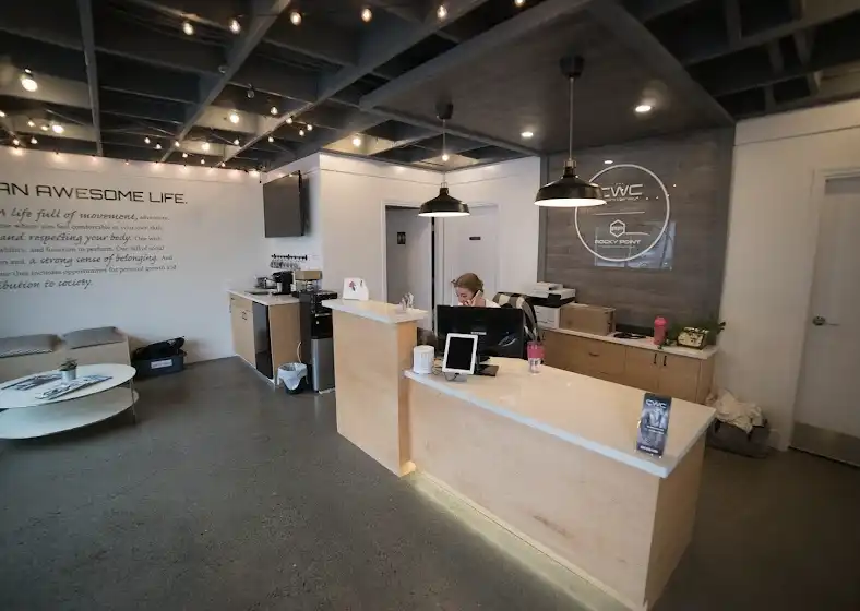 Coquitlam Wellness Centre reception